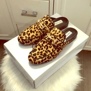 Leopard 🐆 real calf hair loafers. Brand new!!!